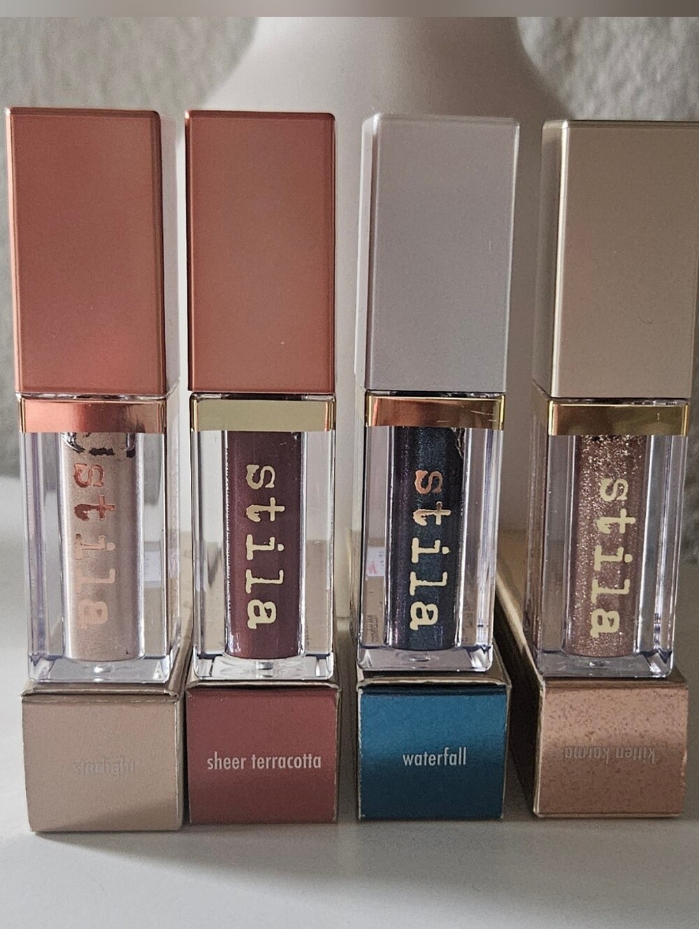 4 STILA Liquid Eye Shadows